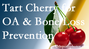 Poulin Chiropractic of Herndon and Ashburn shares that tart cherries may enhance bone health and prevent osteoarthritis.